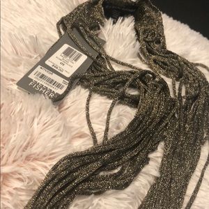 Eileen Fisher scarf necklace